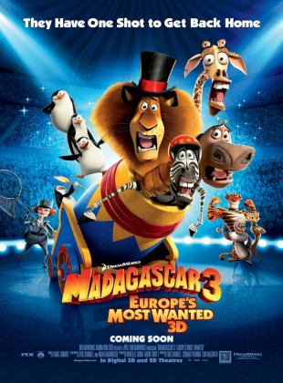 Madagascar 3: Os Procurados 2012